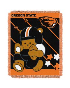 The Northwest Company Oregon State  College Baby 36x46 Triple Woven Jacquard Throw - Fullback Series