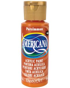 Deco Art Americana Acrylic Paint 2oz-Persimmon - Opaque