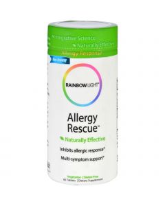 Rainbow Light Allergy Rescue - 60 Tablets