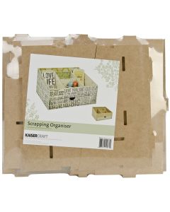 Kaisercraft Beyond The Page MDF Scrapping Organizer-11.5"X9.75"X6.5"