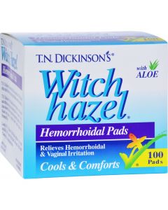 Dickinson Brands Hemorrhoidal Pads - 100 Pads