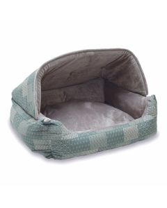 Lounge Sleeper Hooded Pet Bed - K&H Pet Products Travel / SUV Pet Bed Large Tan 30" x 48" x 8"