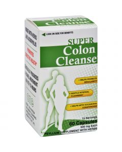 Health Plus Super Colon Cleanse - 60 Capsules