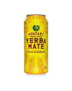 Guayaki Yerba Mate - Orange Exuberance - Case of 12 - 15.5 Fl oz.