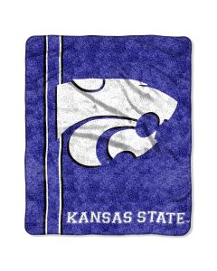 The Northwest Company Kansas State College "Jersey" 50x60 Sherpa Throw
