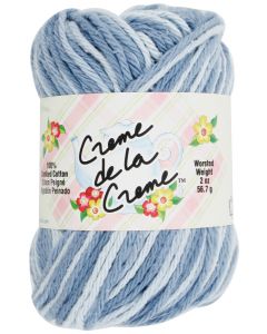 Coats Yarn Creme de la Creme Yarn-Old Blue Jeans Ombre