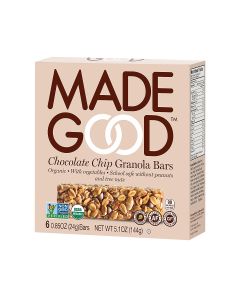 Made Good Granola Bar - Chocolate Chip - Case of 6 - 5 oz.