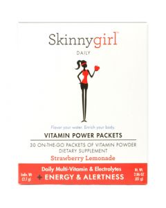 Skinnygirl Daily Multi-Vitamin Packets plus Energy and Alertness Strawberry Lemonade - 30 Packets