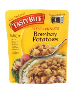 Tasty Bite Entree - Indian Cuisine - Bombay Potatoes - 10 oz - case of 6