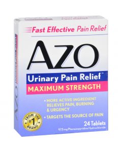 Azo Urinary Pain Relief - 24 Tablets