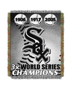 The Northwest Company White Sox CS  "Commemorative" 48x60 Tapestry Throw