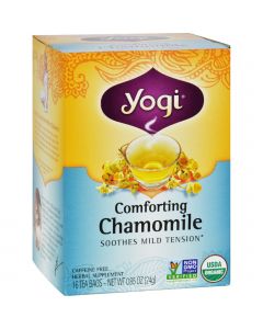 Yogi Tea Comforting Chamomile - Caffeine Free - 16 Tea Bags