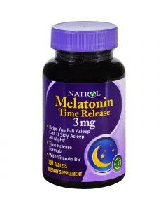 Natrol Melatonin Time Release - 3 mg - 100 Tablets