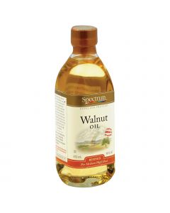 Spectrum Naturals Refined Walnut Oil - Case of 12 - 16 Fl oz.