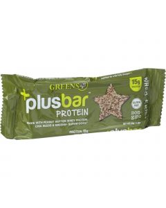 Greens Plus Plusbar Protein Bar - Whey Krisp - 1.76 oz Bars - Case of 12