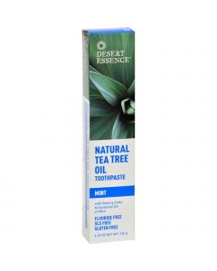 Desert Essence Natural Tea Tree Oil Toothpaste Mint - 6.25 oz