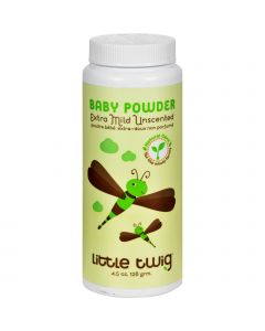 Little Twig Baby Powder - Unscented - 4.5 oz
