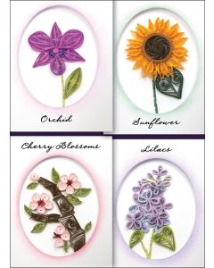 Quilled Creations Quilling Kit-Elegant Floral Cards