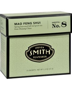 Smith Teamaker Green Tea - Mao Feng Shui - Case of 6 - 15 Bags