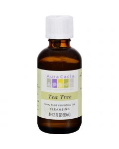 Aura Cacia 100% Pure Essential Oil Tea Tree Cleansing - 2 oz
