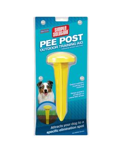 Simple Solution Pee Post Pheromone-Treated Yard Stake Yellow