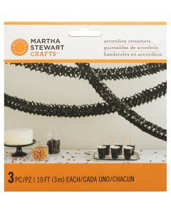 Martha Stewart Black Accord Garland-Spooky Night