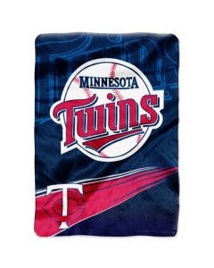 The Northwest Company TWINS "Tie Dye" 60"x 80" Super Plush Throw (MLB) - TWINS "Tie Dye" 60"x 80" Super Plush Throw (MLB)