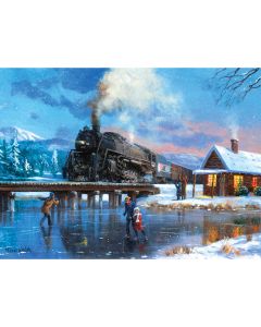 Royal Brush Paint By Number Kit 15.375"X11.25"-Winter Magic