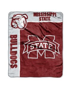 The Northwest Company Mississippi State "School Spirit" 50"x60" Raschel Throw (College) - Mississippi State "School Spirit" 50"x60" Raschel Throw (College)