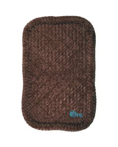 Worldwise goDog Bedzzz Shag Plush Extra Extra Large 49"X30"-Cocoa
