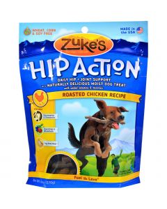 Zuke's Hip Action Dog Treats - Chicken Formula - Case of 12 - 6 oz