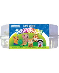 Colorbok Plaster Playset-Forest Critters