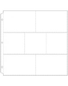 We R Memory Keepers We R Ring Photo Sleeves 12"X12" 10/Pkg-(4) 4"X6" & (3) 4"X4" Pockets - We R Ring Photo Sleeves 12"X12" 10/Pkg-(4) 4"X6" & (3) 4"X4" Pockets