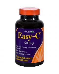 Natrol Easy-C - 500 mg - 120 Vegetarian Capsules