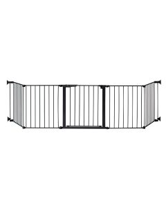 Kidco Auto Close HearthGate Pet Gate Black 132" x 31"