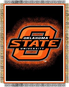 The Northwest Company Oklahoma State "Focus" 48"x60" Triple Woven Jacquard Throw (College) - Oklahoma State "Focus" 48"x60" Triple Woven Jacquard Throw (College)