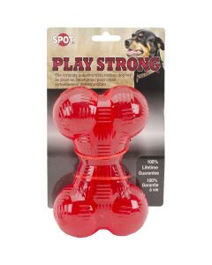 Ethical Pets Play Strong Large Bone 6.5"-Red