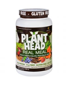 Genceutic Naturals Plant Head Real Meal - Chocolate - 2.3 lb