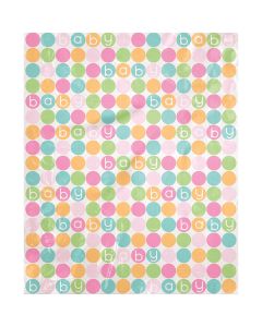 Unique Industries Jumbo Plastic Gift Bag 44"X36"-Baby Shower