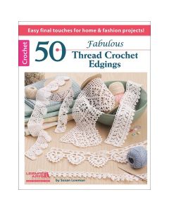 Leisure Arts-50 Fabulous Thread Crochet Edgings