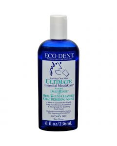 Eco-Dent Dailyrinse Mouthrinse - Mint - 8 oz