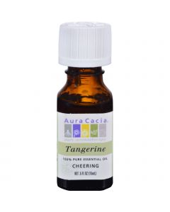 Aura Cacia Pure Essential Oil Tangerine - 0.5 fl oz