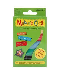 Makin's USA Makin's Clay Air-dry Clay 120g-Multicolor
