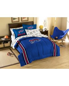 The Northwest Company Bills Twin/Full Chenille Embroidered Comforter Set (64x86) with 2 Shams (24x30) (NFL) - Bills Twin/Full Chenille Embroidered Comforter Set (64x86) with 2 Shams (24x30) (NFL)