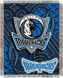 The Northwest Company Mavericks 48"x60" Triple Woven Jacquard Throw (NBA) - Mavericks 48"x60" Triple Woven Jacquard Throw (NBA)