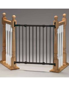 Kidco Angle Mount Safeway Wall Mounted Pet Gate Black 28" - 42.5" x 31"