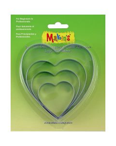 Makin's USA Makin's Clay Cutters 4/Pkg-Heart