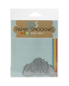 Paper Smooches Die-Hibiscus