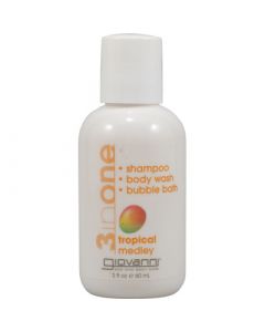 Giovanni Hair Care Products Giovanni 3-in-One Wash Tropical Medley - 2 fl oz