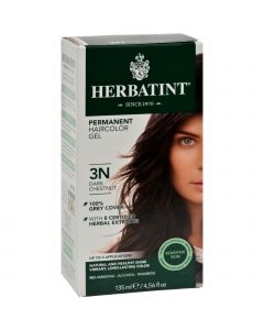 Herbatint Permanent Herbal Haircolour Gel 3N Dark Chestnut - 135 ml